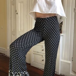 Stretchy Bell Bottom Bohemian Pants
